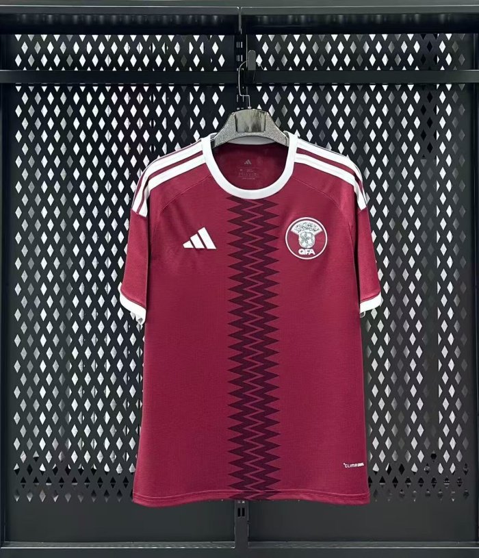 26-27 Qatar Home Fans Soccer Jersey