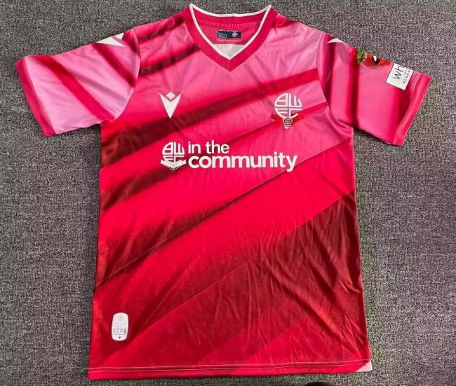 25-26 Bolton Second Away Fans Soccer Jersey