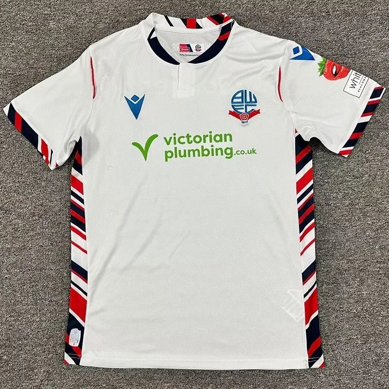 25-26 Bolton Home Fans Soccer Jersey