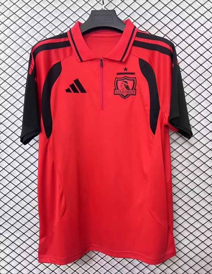 26-27 Colo-Colo Red Polo Short Sleeve