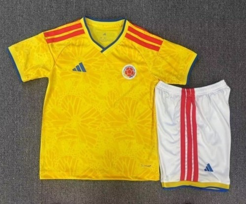 26-27 Colombia Home Kids Soccer Jersey