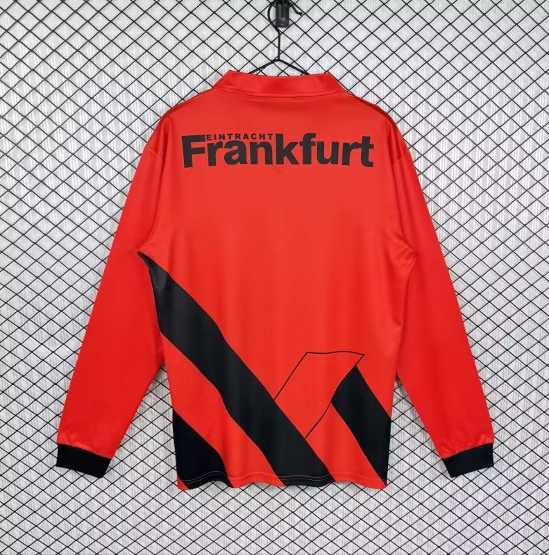 1993-1995 Frankfurt Home Retro Long Sleeves Soccer Jersey