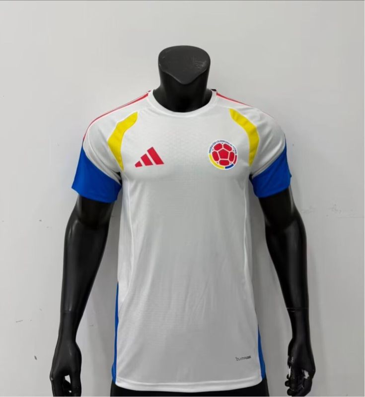 26-27 Colombia White Special Edition Player Version Soccer Jersey