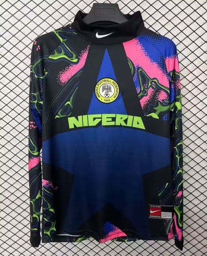 26-27 Nigeria Goalkeeper Long Sleeve Soccer Jersey (长袖)