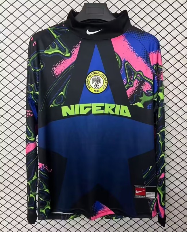 26-27 Nigeria Goalkeeper Long Sleeve Soccer Jersey (长袖)