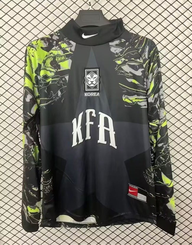 26-27 Korea Goalkeeper Long Sleeve Soccer Jersey (长袖)