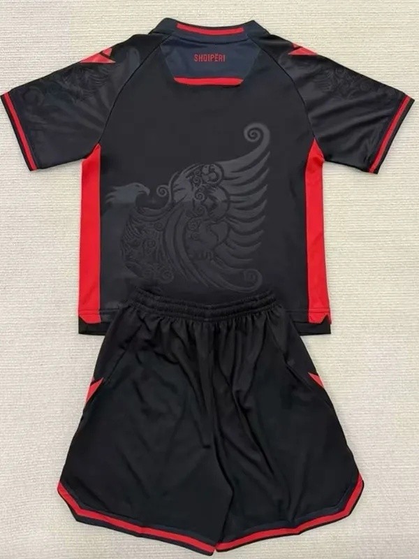 25-26 Albania Third Away Kids Soccer Jersey