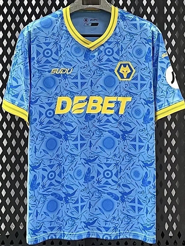 25-26 Wolves Third Away Fans Soccer Jersey