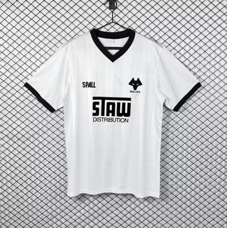 1986-1987 Wolves Away Fans Soccer Jersey