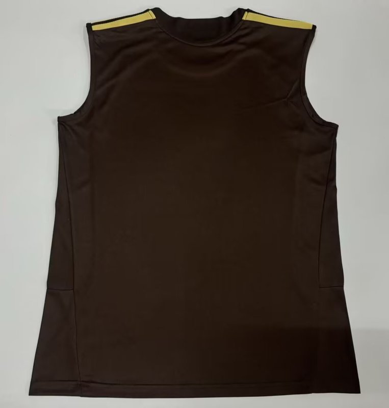 25-26 Flamengo Dark Brown Vest Training shirts