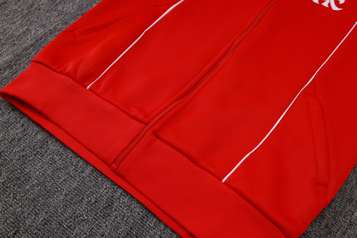 25-26 Flamengo Red Jacket Tracksuit