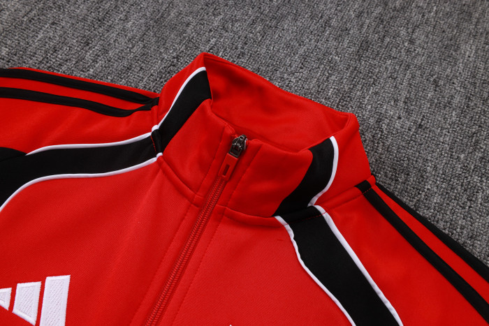 25-26 Flamengo Red Jacket Tracksuit
