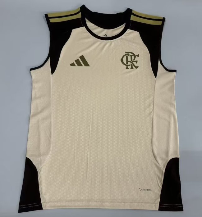 25-26 Flamengo Beige Vest Training shirts