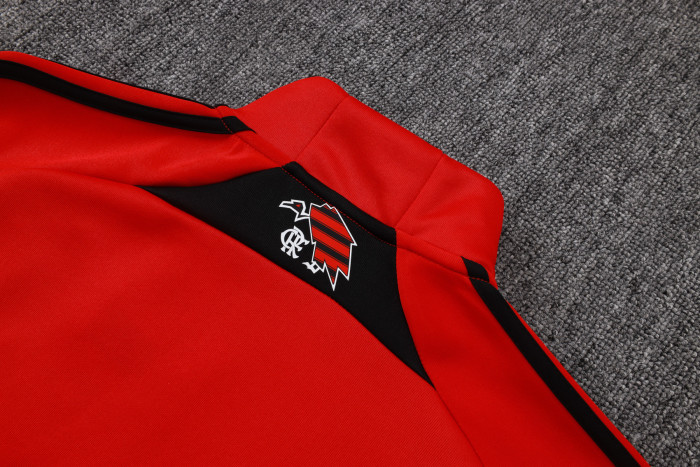 25-26 Flamengo Red Jacket Tracksuit