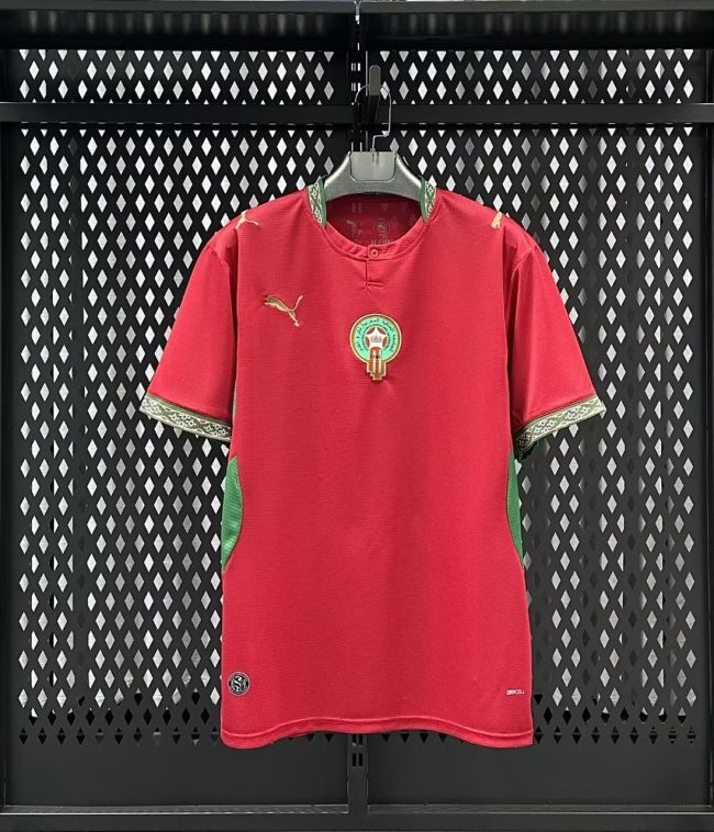 26-27 Morocco Home Fans Soccer Jersey