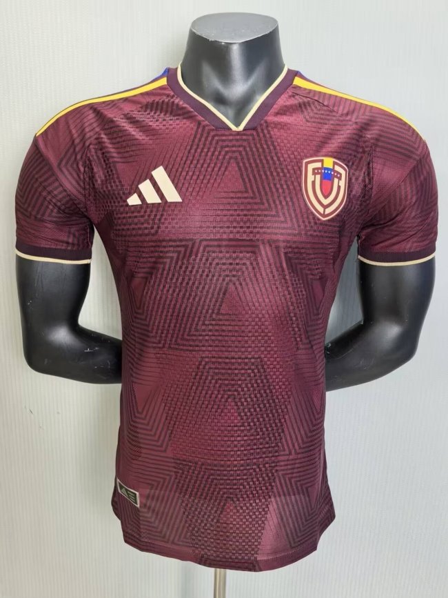 26-27 Venezuela Home Player Version Soccer Jersey