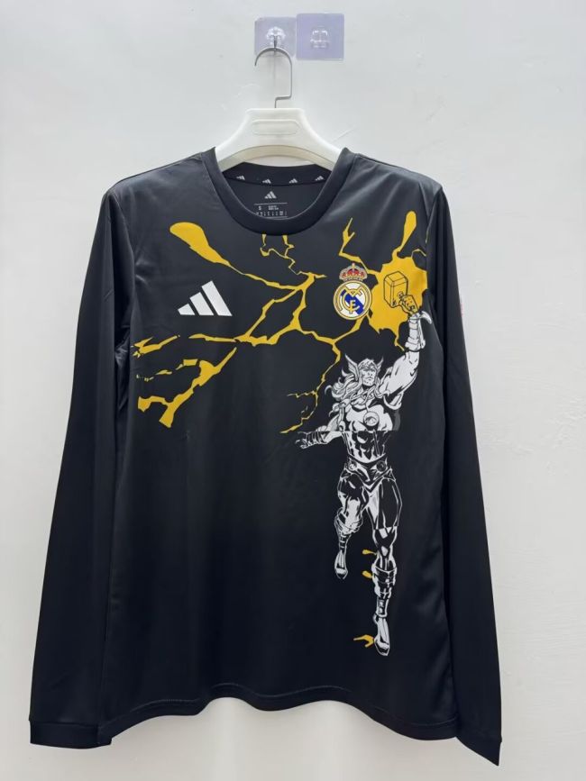 25-26 RMA & Marvel Joint Edition Long Sleeves Training shirts