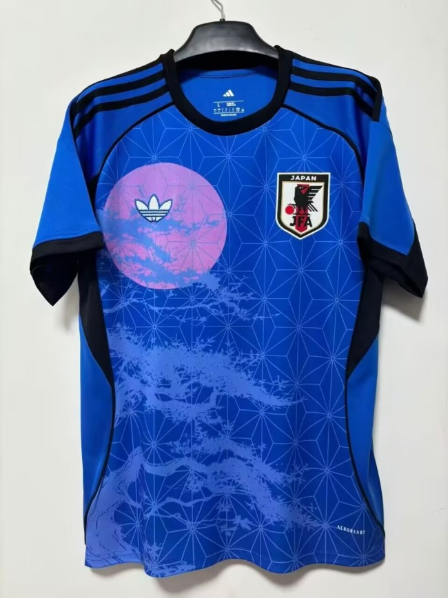 25-26 Japan Royal Blue Fans Soccer Jersey*樱花蓝