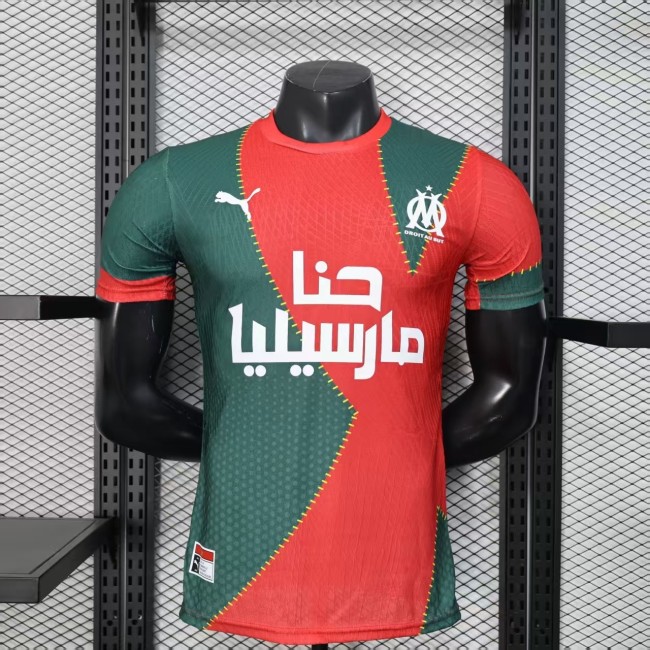25-26 Marseille Special Edition Player Version Soccer Jersey