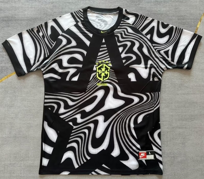 25-26 Brazil Special Edition Goalkeeper Fans Soccer Jersey