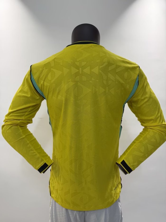 26-27 Brazil Home Long Sleeve Player Version Soccer Jersey (长袖球员)