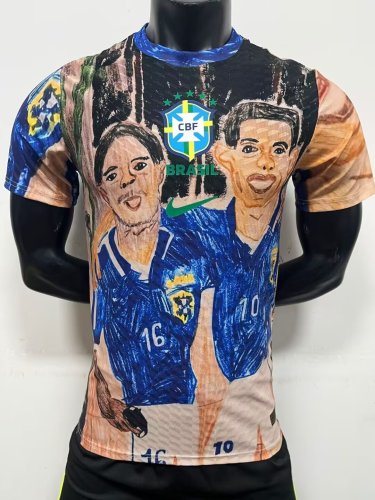 26-27 Brazil Special Edition Player Version Soccer Jersey