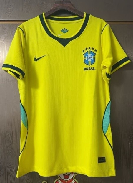 26-27 Brazil Home Women Soccer Jersey (女)