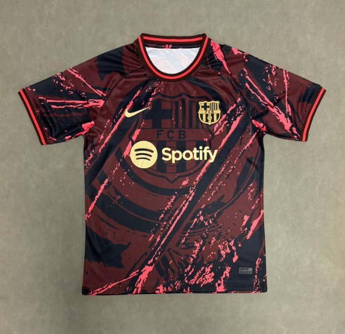 25-26 BAR Red Special Edition Fans Training Shirts
