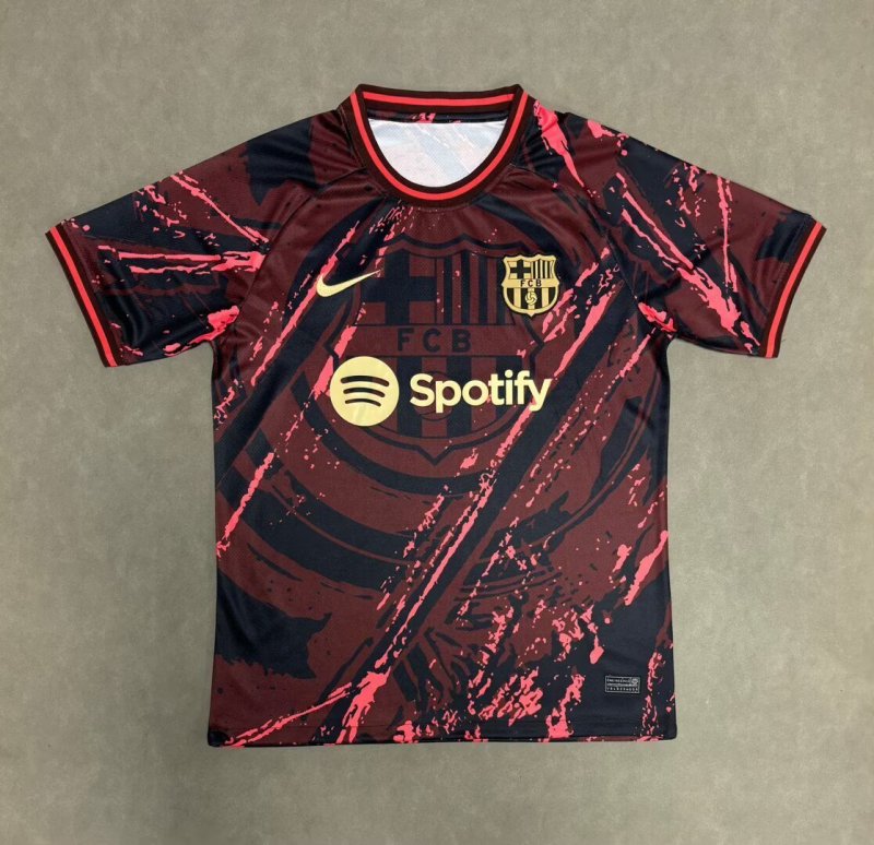 25-26 BAR Red Special Edition Fans Training Shirts