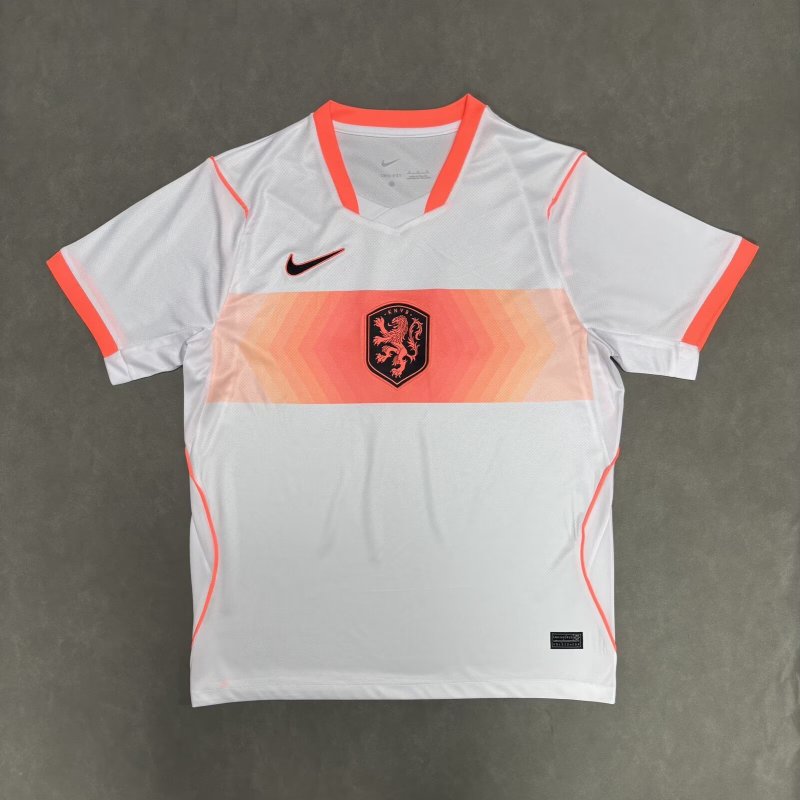 26-27 Netherlands Away Fans Soccer Jersey