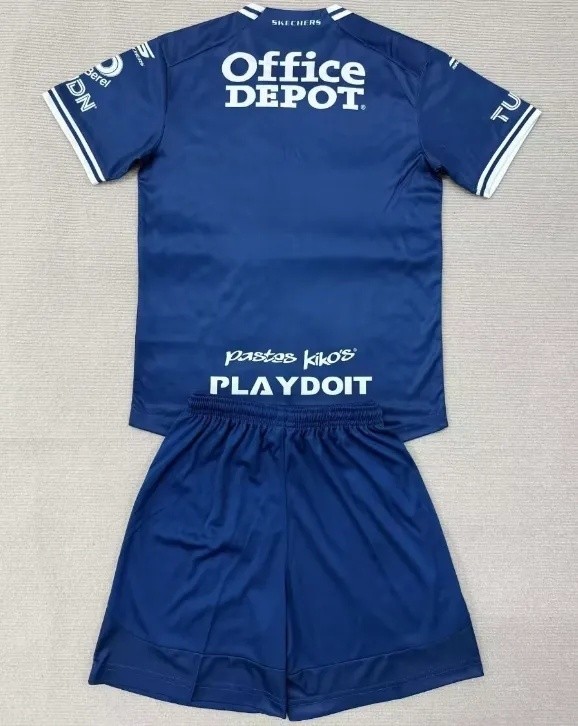 25-26 Pachuca Away kids Soccer Jersey