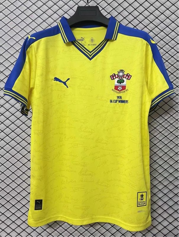 25-26 Southampton Yellow Special Edition Fans Soccer Jersey