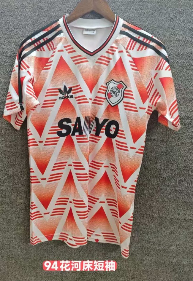 1994 River Plate Away Retro Soccer Jersey