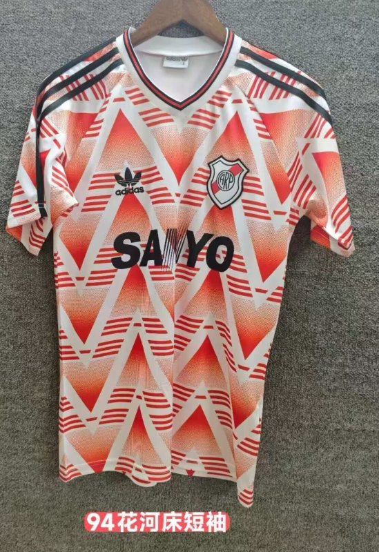 1994 River Plate Away Retro Soccer Jersey