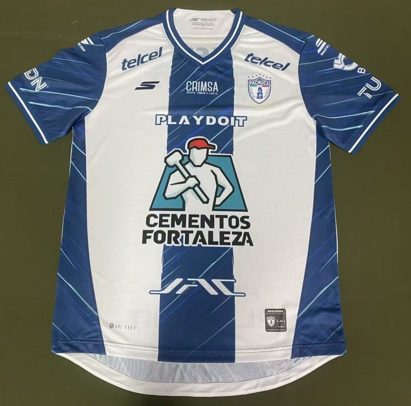 25-26 Pachuca Home Fans Soccer Jersey