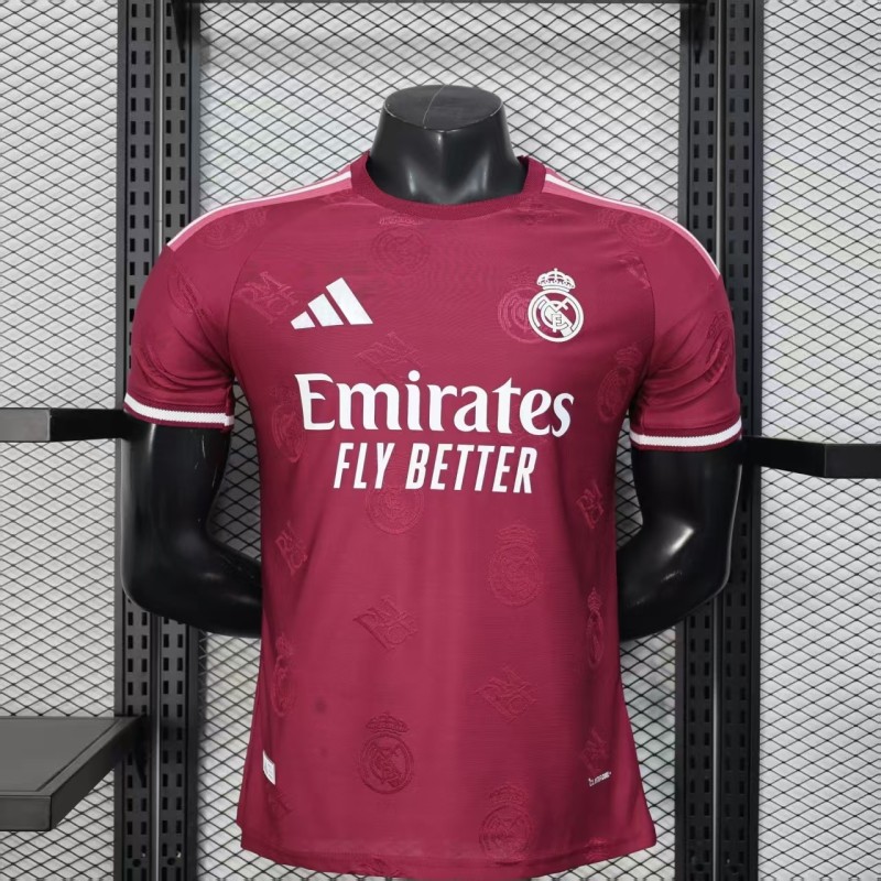 25-26 RMA Red Special Edition Player Version Training Shirts
