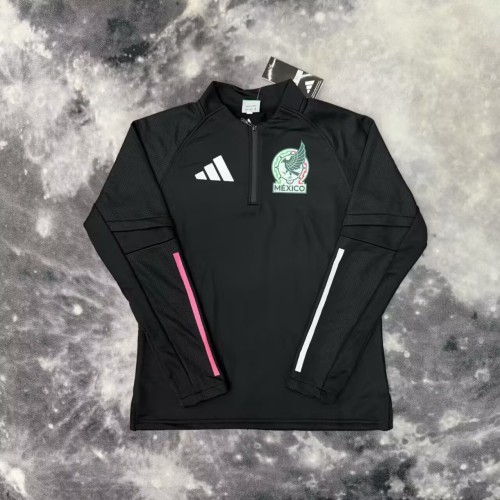 25-26 Mexico Black Half Pull Sportswear top(半拉上衣)