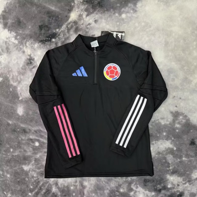 25-26 Colombia Black Half Pull Sportswear top(半拉上衣)
