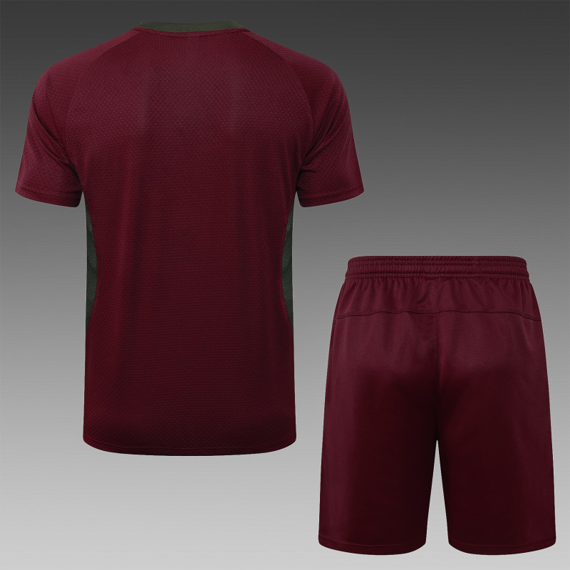 25-26 Fluminense Burgundy Training Short Suit