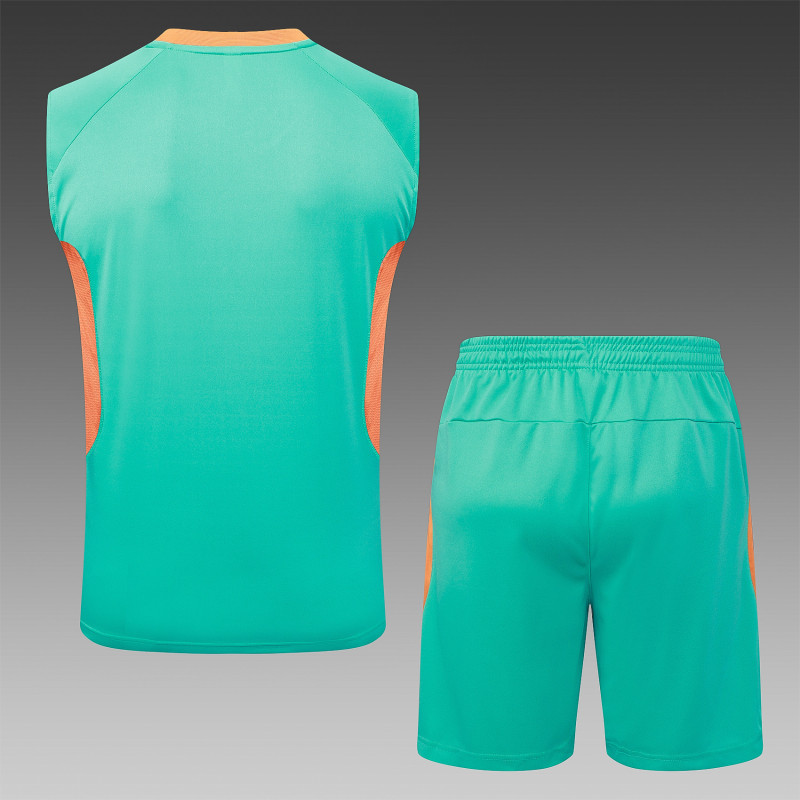 25-26 Fluminense Green Tank top and shorts suit