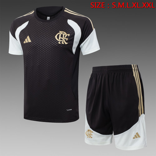 26-27 Flamengo Brown Training Short Suit