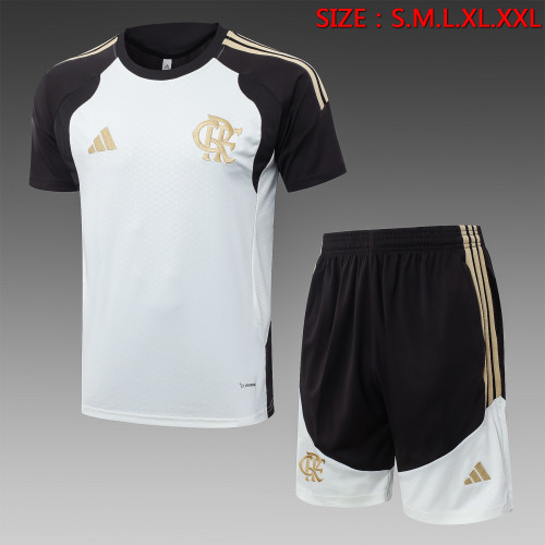 26-27 Flamengo Beige Training Short Suit