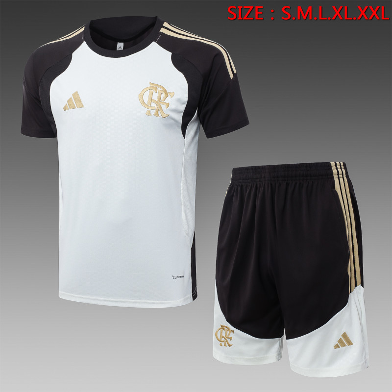 26-27 Flamengo Beige Training Short Suit