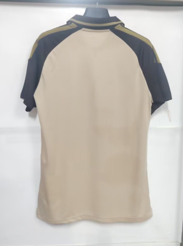 26-27 Flamengo Beige Polo Short Sleeve