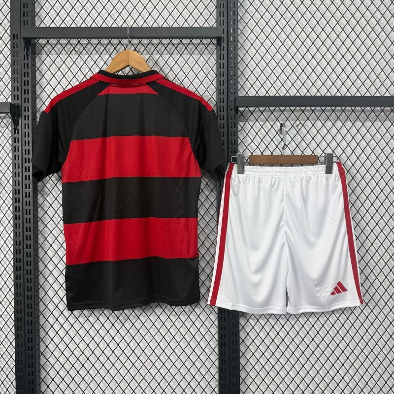 26-27 Flamengo Home Kids Soccer Jersey