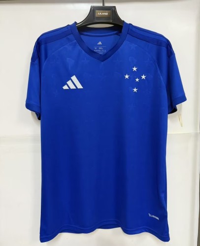26-27 Cruzeiro Home Fans Soccer Jersey