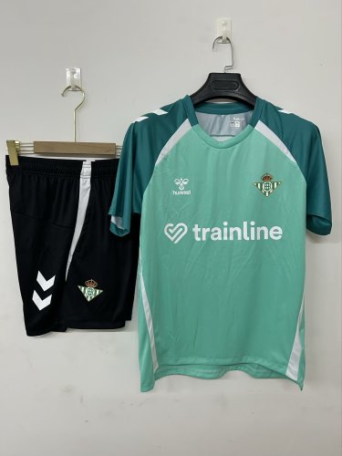 25-26 Real Betis Mint Green Training Short Suit