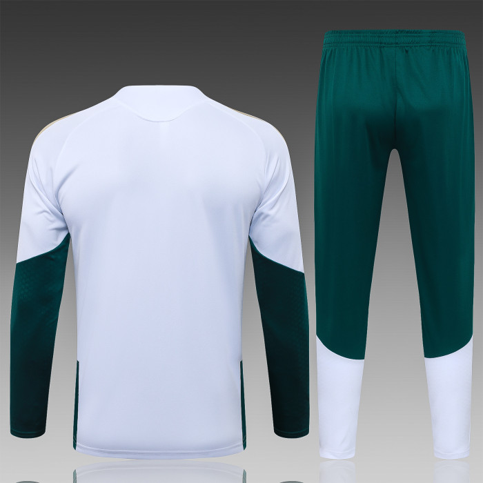 26-27 Italy White Half Pull Tracksuit (半拉链)