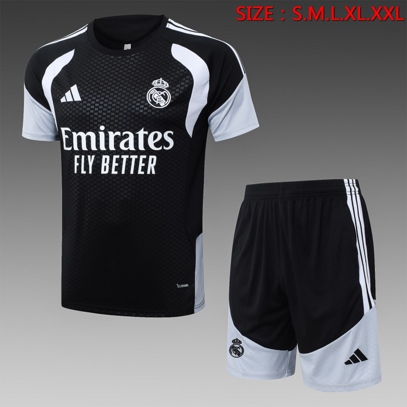 26-27 RMA Black Training Short Suit