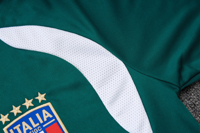 26-27 Italy Green Half Pull Tracksuit (半拉链)
